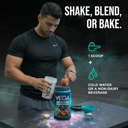 Protein + Supergreens - 20G Plant-Based Protein, Chocolate, 25 Servings, Real Greens & Veggies, n Keto, 0G Added Sugar, Non-Gmo, Gluten Free, Dairy Free, 1.8Lbs (Packaging May Vary)