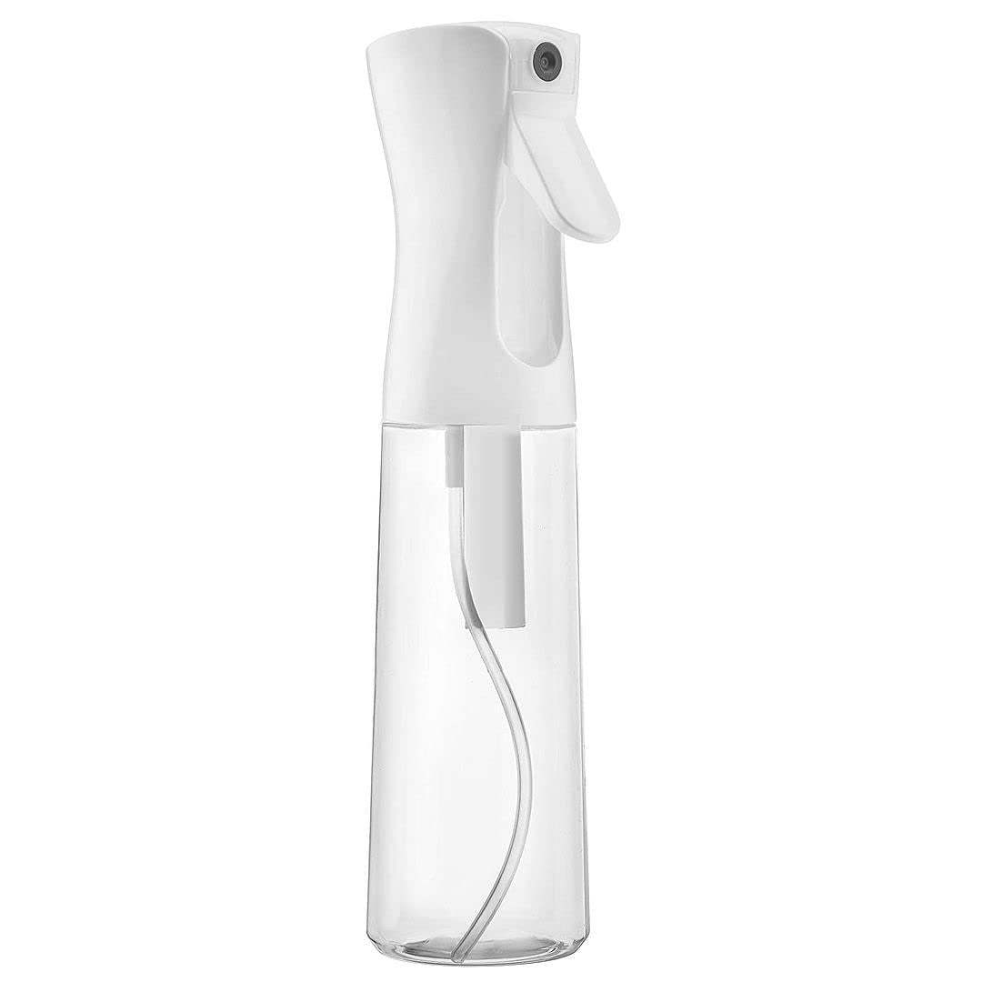 Hair Spray Bottle Continuous Water Mister Spray Empty Ultra Fine for Hair Styling, Pets, Plants, Cleaning, Misting & Skin Care, Salons, for Taming Hair in Morning, Curly Hair, Essential Oil Scents & More